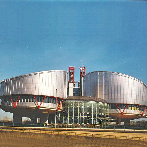 Palác lidských práv Strasbourg, Francie